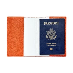 West Elm Slim Leather Passport Cover