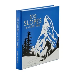 West Elm 100 Slopes of a Lifetime Leather-Bound Book