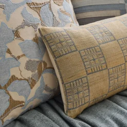 West Elm Soft Geometric & Throw Set
