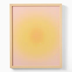 West Elm Soft Sun Wall Art by Minted for