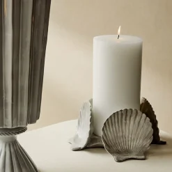 West Elm Solei Seashell Pillar Holder