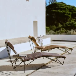 West Elm Sorrento Outdoor Chaise Lounge