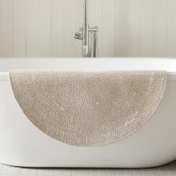 West Elm Space-Dyed Round Bath Mat