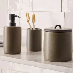 West Elm Speckled Ceramic Bath Accessories