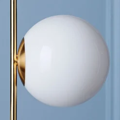 West Elm Sphere & Stem Shade - Milk
