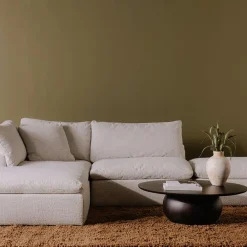 West Elm Spherical Base Coffee Table (–)