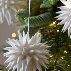 West Elm Spiky Paper Ornaments (Set of 3)