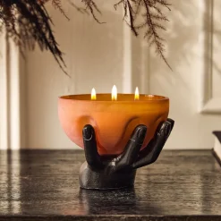 West Elm Spooky Hand Filled Glass Candles