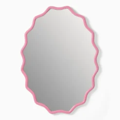 Kids West Elm Squiggle Oval Wall Mirror (36")