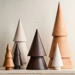 West Elm Stacked Wood Trees