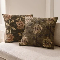 West Elm Stamped Folk Floral