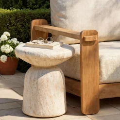 West Elm Starkville Outdoor Side Table (19")
