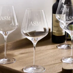 West Elm Starlight Lead-Free Crystal Red Wine Glass Sets