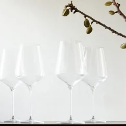 West Elm Starlight Lead-Free Crystal White Wine Glass Sets