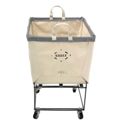 West Elm Steele Canvas Elevated Basket on Wheels