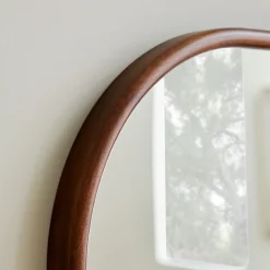 West Elm Streamline Wood Arch Wall Mirror