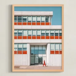 West Elm Strolling Framed Wall Art by Minted for