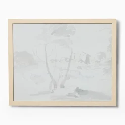 West Elm Subtle Treescape Wall Art