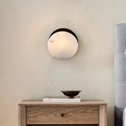 West Elm Suki Alabaster Sconce (9")