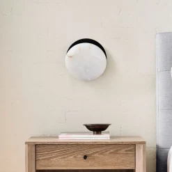 West Elm Suki Alabaster Sconce (9")