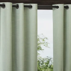 West Elm Sunbrella® Exhale Grommet Performance Curtain