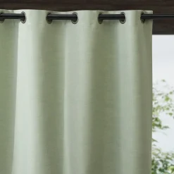 West Elm Sunbrella® Exhale Grommet Performance Curtain