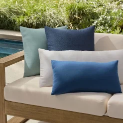 West Elm Sunbrella® Indoor/Outdoor Canvas Pillow