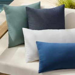 West Elm Sunbrella® Indoor/Outdoor Canvas Pillow