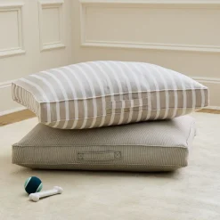West Elm Sunbrella® Indoor/Outdoor Flat Striped Pet Bed