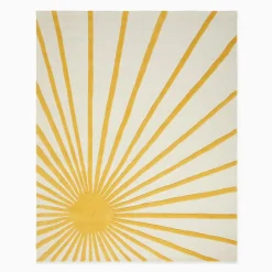 West Elm Sunburst Rug