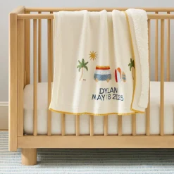 Kids West Elm Surf Shack Baby Bedding Collection