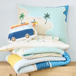 Kids West Elm Surf Shack Bedding Set