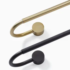 West Elm Swoop Adjustable Blackout Curtain Rod