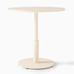 West Elm Sydney Outdoor Bistro Table (30") & Stacking Dining Chairs Set