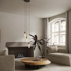 West Elm Tala Basalt 3-Light Pendant