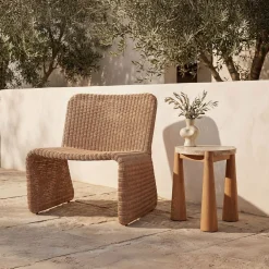 West Elm Taormina Outdoor Side Table (18.5")