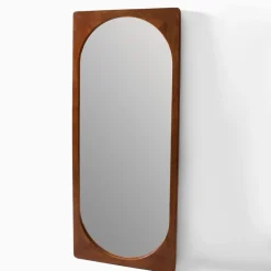 West Elm Tate Wood Floor Mirror