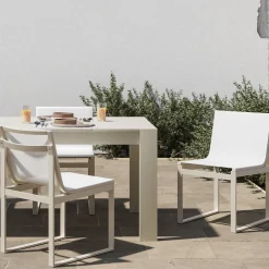 West Elm Telluride Aluminum Outdoor Textilene® Dining Chair