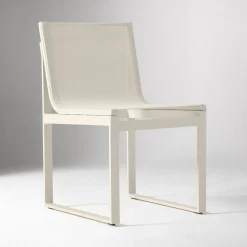 West Elm Telluride Aluminum Outdoor Textilene® Dining Chair