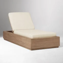 West Elm Telluride Outdoor Chaise Lounge Replacement Cushion
