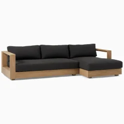 West Elm Telluride Outdoor 2-Piece Chaise Sectional Protective Cover