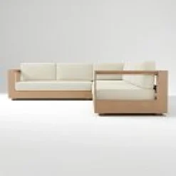 West Elm Telluride Outdoor 4-Piece L-Shaped Sectional Cushion Covers