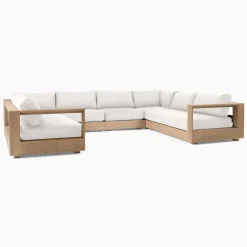 West Elm Telluride Outdoor 6-Piece U-Shaped Sectional Protective Cover