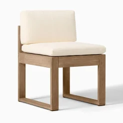 West Elm Telluride Outdoor Side Dining Chair Replacement Cushions