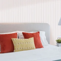 West Elm Tempaper Beadboard Peel & Stick Wallpaper