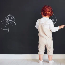 West Elm Tempaper Chalkboard Removable Wallpaper
