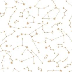 West Elm Tempaper Constellations Removable Wallpaper