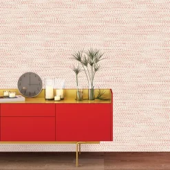 West Elm Tempaper Moire Dots Removable Wallpaper