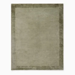 West Elm TENCEL™ Frame Rug