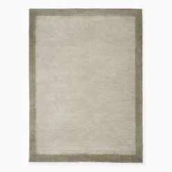 West Elm TENCEL™ Frame Rug